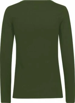 Neutral Doppelpack - Longsleeve Aus Fairtrade Bio-Baumwolle - Military -Grundstoff Verkaufsladen MIL back Da Langarm Shirt Oeko Tex Neutral 1280x1280 1