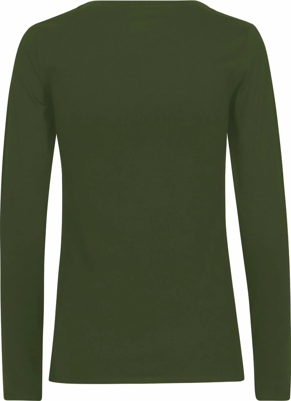 Neutral Longsleeve Aus Fairtrade Bio-Baumwolle - Military 4 Neutral Longsleeve Aus Fairtrade Bio-Baumwolle - Military – Bild 2