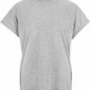 Fairtrade T-Shirt Madhu Aus Bio-Baumwolle - Grau-melange -Grundstoff Verkaufsladen Madhu grey blend fairtrade shirt weiter schnitt fledermausaermel bio baumwolle vegan 1280x1280