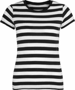 Striped T-Shirt - Black/white