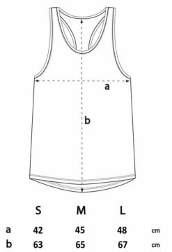 Bamboo Racerback Tank-Top - Weiss -Grundstoff Verkaufsladen Masse Top Frauen weiss N41 1280x1280