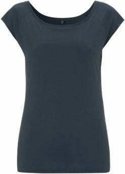 Bamboo Raglan T-Shirt - Denim