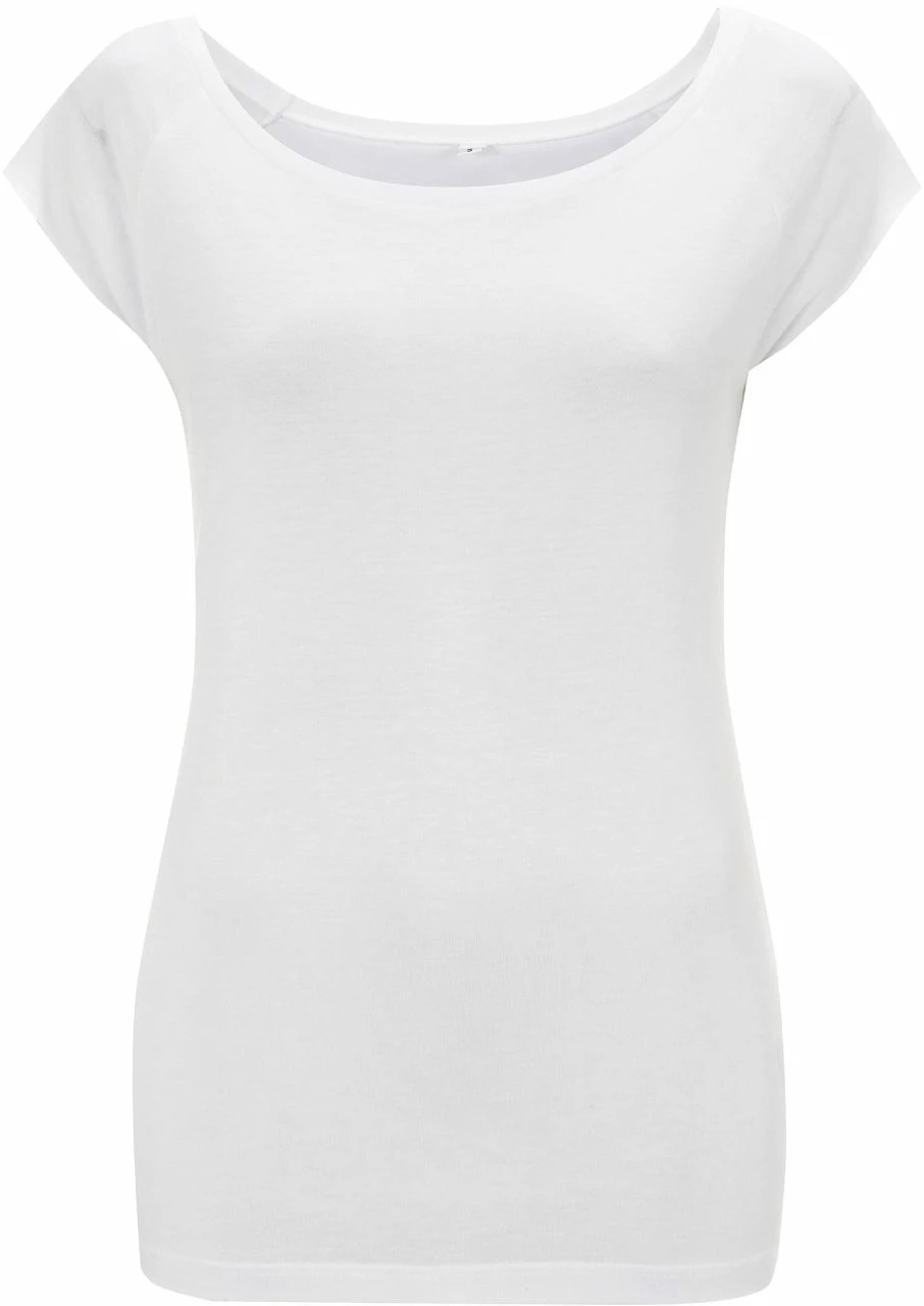 Bamboo Raglan T-Shirt - White 3 Bamboo Raglan T-Shirt - White