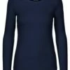 Neutral Longsleeve Aus Fairtrade Bio-Baumwolle - Navy -Grundstoff Verkaufsladen NAV Neutral Damen Longsleeve Shirt Biobaumwolle navy 1280x1280