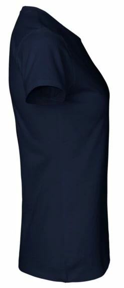 Neutral Classic T-Shirt Aus Fairtrade Bio-Baumwolle - Navy -Grundstoff Verkaufsladen NAV side Women Classic Shirt navy Biobaumwolle O80001 1280x1280