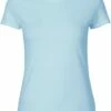 Neutral Fitted T-Shirt Aus Fairtrade Bio-Baumwolle - Light Blue