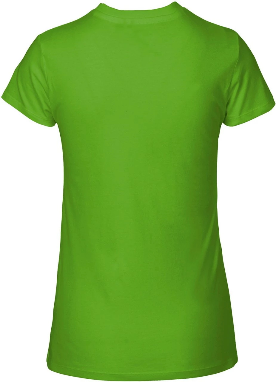 Neutral Fitted T-Shirt Aus Fairtrade Bio-Baumwolle - Lime 4 Neutral Fitted T-Shirt Aus Fairtrade Bio-Baumwolle - Lime – Bild 2