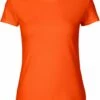 Neutral Fitted T-Shirt Aus Fairtrade Bio-Baumwolle - Orange -Grundstoff Verkaufsladen O81001 Frauen Shirt Bio Baumwolle orange Fitted 1280x1280