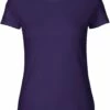 Neutral Fitted T-Shirt Aus Fairtrade Bio-Baumwolle - Purple