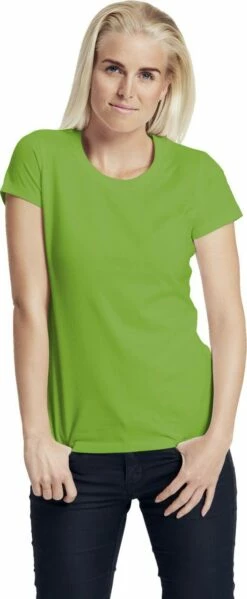 Neutral Fitted T-Shirt Aus Fairtrade Bio-Baumwolle - Lime 9 Neutral Fitted T-Shirt Aus Fairtrade Bio-Baumwolle - Lime -Grundstoff Verkaufsladen O81001 Women Fitted Shirt lime Organic Cotton 1280x1280