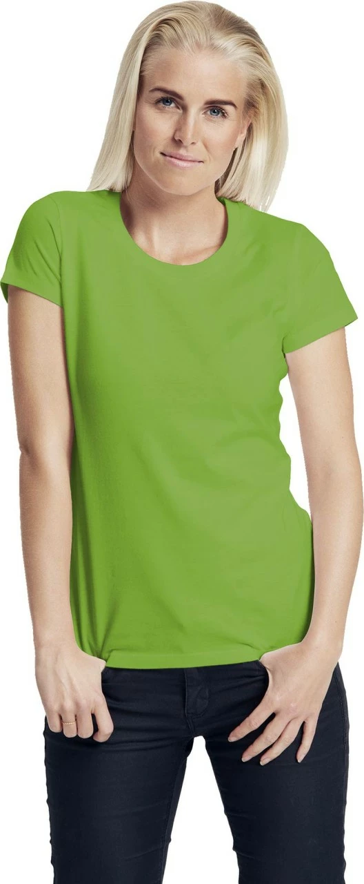 Neutral Fitted T-Shirt Aus Fairtrade Bio-Baumwolle - Lime 6 Neutral Fitted T-Shirt Aus Fairtrade Bio-Baumwolle - Lime – Bild 4