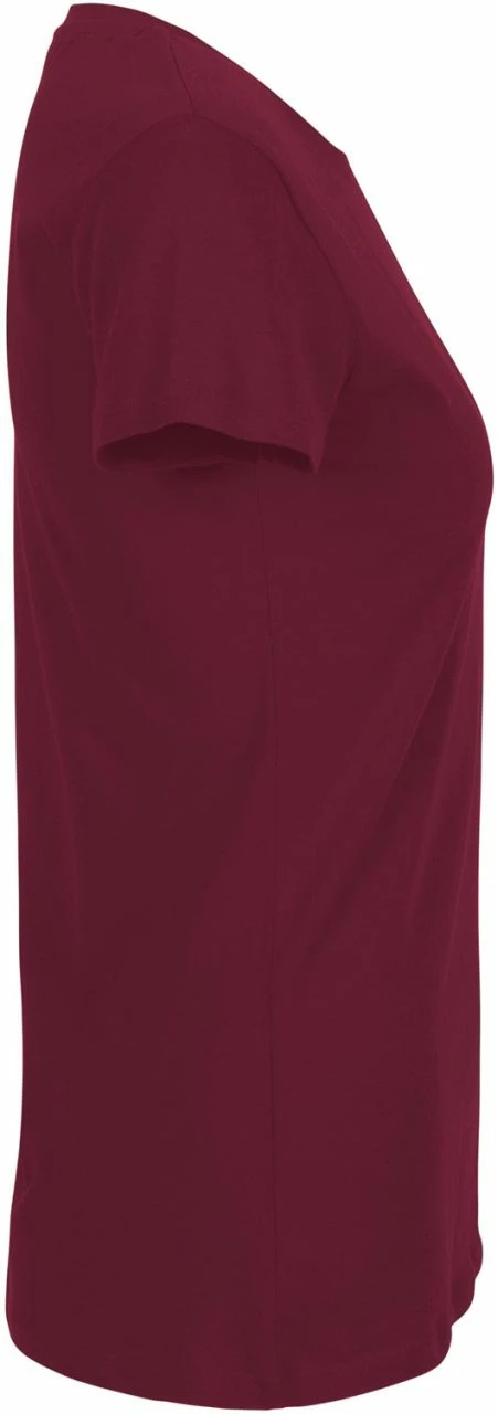 Neutral Fitted T-Shirt Aus Fairtrade Bio-Baumwolle - Bordeaux 5 Neutral Fitted T-Shirt Aus Fairtrade Bio-Baumwolle - Bordeaux – Bild 3
