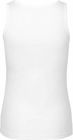 Neutral Top Aus Fairtrade Bio-Baumwolle - Weiss -Grundstoff Verkaufsladen O81300 Damen Traeger Oberteil GOTS white back 1280x1280