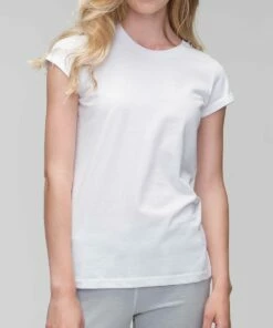 Roll Sleeve T-Shirt - White -Grundstoff Verkaufsladen P81 Rockn Roll Tee 1280x1280