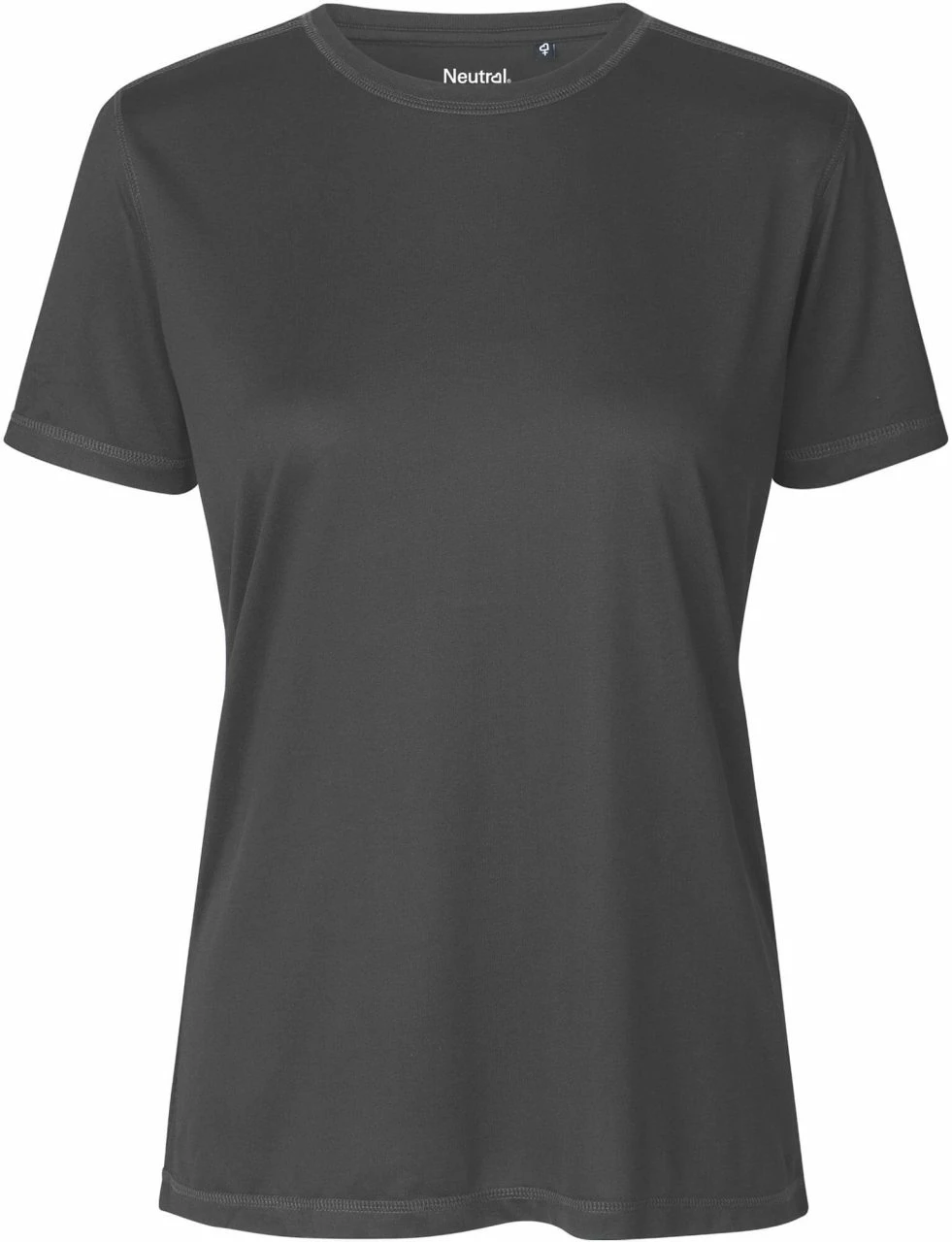 Neutral Performance T-Shirt Aus Recyceltem Polyester - Charcoal 3 Neutral Performance T-Shirt Aus Recyceltem Polyester - Charcoal