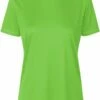 Neutral Performance T-Shirt Aus Recyceltem Polyester - Lime -Grundstoff Verkaufsladen R81001 lime Performance T Shirt von Neutral fuer Damen perfekt fuer Sport da schnelltrocknend koerperbetonter Schnitt hellgruen 1280x1280
