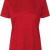 Neutral Performance T-Shirt Aus Recyceltem Polyester - Red -Grundstoff Verkaufsladen R81001 red Fairtrade Sportshirt von Neutral mit Rundhalsausschnitt koerperbetont geschnitten aus recyceltem Polyester 1280x1280