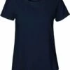 Neutral Roll Up Sleeve T-Shirt Aus Fairtrade Bio-Baumwolle - Navy -Grundstoff Verkaufsladen Rolled Up Sleeve T Shirt navy Neutral 80012 1280x1280