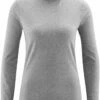 Rollkragen-Langarmshirt Aus Bio-Baumwolle - Stone Grey 1 Rollkragen-Langarmshirt Aus Bio-Baumwolle - Stone Grey -Grundstoff Verkaufsladen Rollkragen Langarmshirt grau meliert Bio Baumwolle 1280x1280