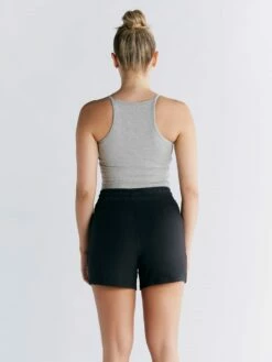 Crop Top Aus Bio-Baumwolle - Grau-meliert -Grundstoff Verkaufsladen Rueckansicht Bio Baumwolle Albero 1217 047 1440 021 1280x1280