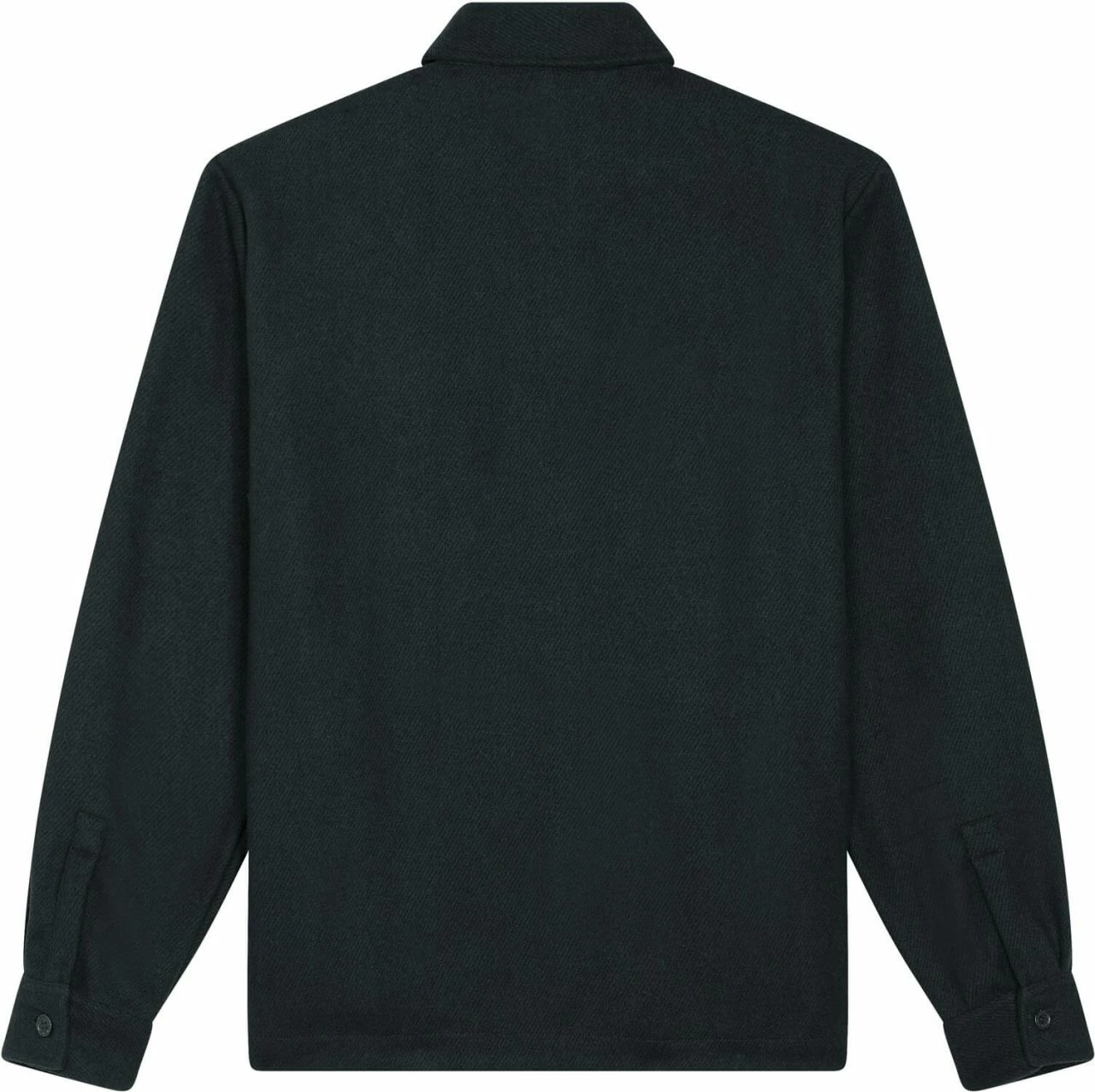 Unisex Twill Overshirt Aus Recyceltem Polyester - Black 4 Unisex Twill Overshirt Aus Recyceltem Polyester - Black – Bild 2