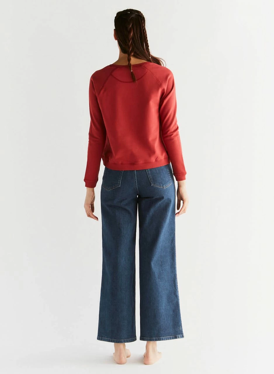 Wide Leg Jeans Aus Bio-Baumwolle - Lapis Blue 10 Wide Leg Jeans Aus Bio-Baumwolle - Lapis Blue – Bild 8