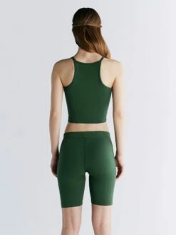 Crop Top Aus Bio-Baumwolle - Tannennadel -Grundstoff Verkaufsladen Rueckansicht Sport Top Radlerhose 1217 067 1417 067 1280x1280