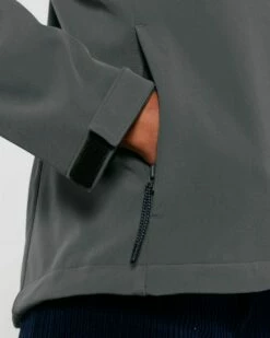 Damen Softshell-Jacke Mit Kapuze - Anthracite -Grundstoff Verkaufsladen SFD6 STJW159 C253 1280x1280