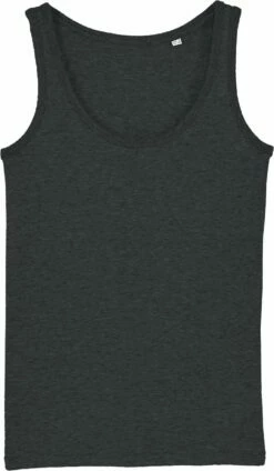 Tank-Top Aus Bio-Baumwolle - Dark Heather Grey