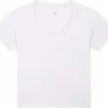 Weites T-Shirt Aus Bio-Baumwolle - White -Grundstoff Verkaufsladen STTW036 001 Weisses Shirt Damen locker sitzend Biobaumwolle Single Jersey fair trade 1280x1280
