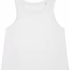 Kurzes Tank-Top Aus Bio-Baumwolle - White 1 Kurzes Tank-Top Aus Bio-Baumwolle - White -Grundstoff Verkaufsladen STTW038 001 Weisses Crop Top Damen lockerer Schnitt Bio fair trade 1280x1280