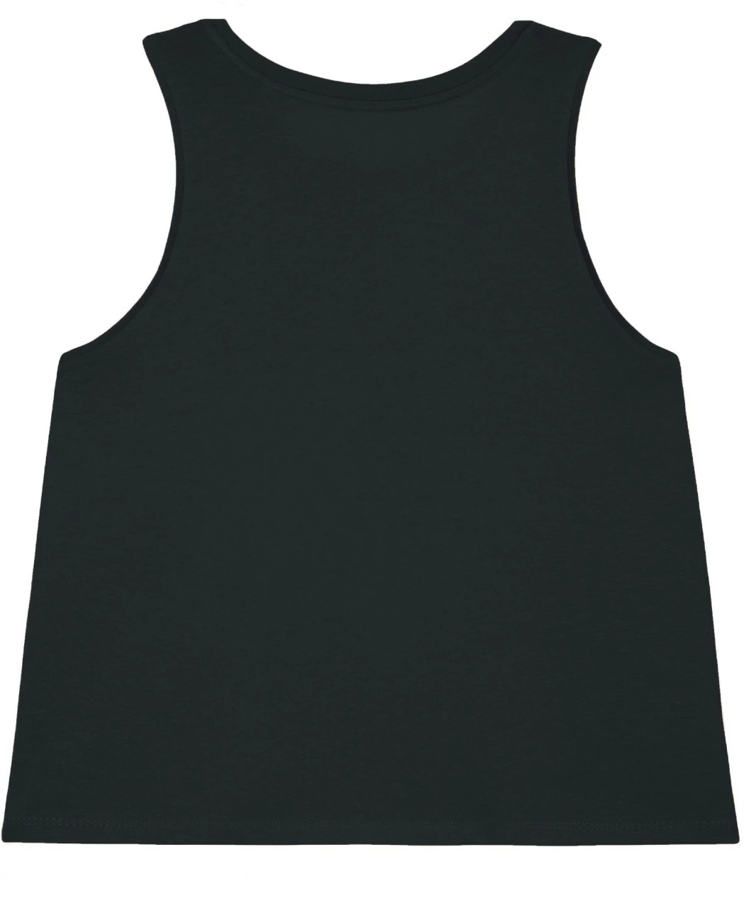 Kurzes Tank-Top Aus Bio-Baumwolle - Black 4 Kurzes Tank-Top Aus Bio-Baumwolle - Black – Bild 2