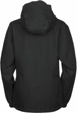 VAUDE Damen Jacke Escape Light Jacket - Black 7 VAUDE Damen Jacke Escape Light Jacket - Black -Grundstoff Verkaufsladen Schwarze Regenjacke Damen VAUDE Escape Light Jacket hinten 03895 010 1280x1280