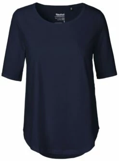 Neutral Half Sleeve T-Shirt Aus Bio-Baumwolle Fairtrade - Navy