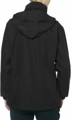 VAUDE Damen Jacke Escape Light Jacket - Black 9 VAUDE Damen Jacke Escape Light Jacket - Black -Grundstoff Verkaufsladen Sommerjacke Regen leicht schwarz Damen Jacke 03895 hinten 1280x1280