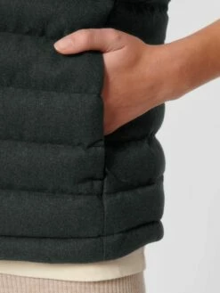 Steppweste Aus Recyceltem Polyester - Dark Heather Grey 13 Steppweste Aus Recyceltem Polyester - Dark Heather Grey -Grundstoff Verkaufsladen Steppweste aus Recyclingmaterial W899 651 1280x1280