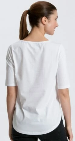 Neutral Half Sleeve T-Shirt Aus Bio-Baumwolle Fairtrade - Weiss -Grundstoff Verkaufsladen T Shirt Half Sleeve Neutral 1280x1280
