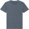 Unisex T-Shirt Aus Bio-Baumwolle & Recycelter Baumwolle - Re-navy 2 Unisex T-Shirt Aus Bio-Baumwolle & Recycelter Baumwolle - Re-navy -Grundstoff Verkaufsladen U787 601 Unisex T SHirt aus Bio und recycelter Baumwolle mit Rundhalsausschnitt und feinem Rippbuendchen blau meliert 1280x1280