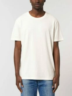 Unisex T-Shirt Aus Bio-Baumwolle & Recycelter Baumwolle - Re-white -Grundstoff Verkaufsladen U787 602 gerade geschnittenes Unisex T Shirt aus recycelter Baumwolle und Bio Baumwolle meliert nachhaltig und umweltschonend 1280x1280