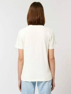 Unisex T-Shirt Aus Bio-Baumwolle & Recycelter Baumwolle - Re-white -Grundstoff Verkaufsladen U787 602 meliertes Unisex T Shirt aus recycelter Baumwolle aus Schnittabfaellen vegan und nachhaltig 1280x1280