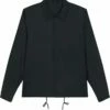 Unisex Coach Jacket Aus Recyceltem Polyester - Black