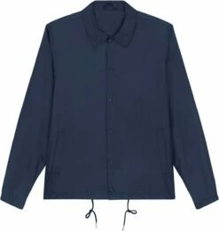 Unisex Coach Jacket Aus Recyceltem Polyester - French Navy