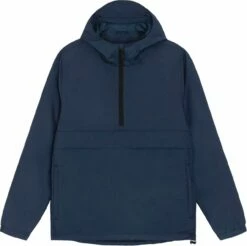 Unisex Pull-Over Jacke Aus Recyceltem Polyester - French Navy