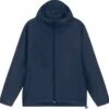 Unisex Windbreaker Aus Recyceltem Polyester - French Navy -Grundstoff Verkaufsladen U846 727 1 innovative Multifunktions Jacke mit Kapuze aus reinem Recycelmaterial navyblau 1280x1280