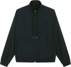 Leichte Unisex Jacke Aus Recyceltem Nylon - Black