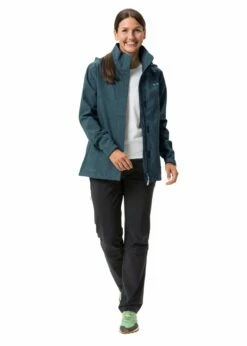 VAUDE Damen Jacke Rosemoor Jacket II - Dark Sea -Grundstoff Verkaufsladen VAUDE nachhaltig hochwertig sicher 43066 179 1280x1280