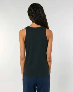 Tank-Top Aus Bio-Baumwolle - 3er-Pack - Black -Grundstoff Verkaufsladen W013 002 Tank Top Frauen schadstoffarme Fertigung fm back 1280x1280