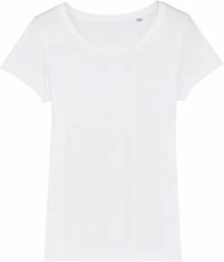 Jersey-Shirt Aus Bio-Baumwolle - White