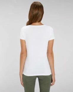 Jersey-Shirt Aus Bio-Baumwolle - White -Grundstoff Verkaufsladen W017 001 T Shirt weiss nachhaltig fair fm back 1280x1280