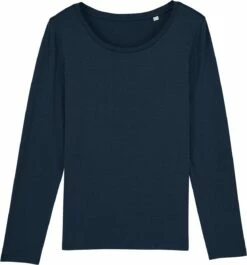 Longsleeve Aus Bio-Baumwolle - French Navy